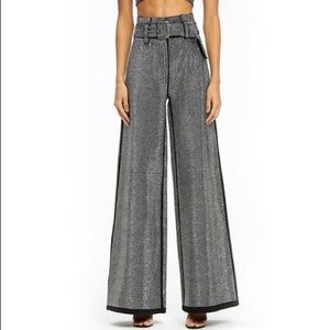 I AM GIA AURORA Embellished Pants Black XS